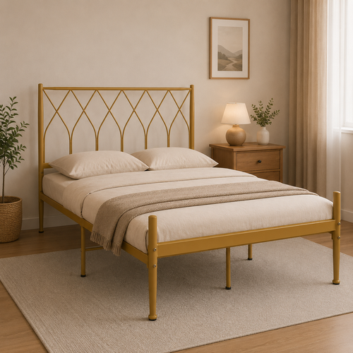 سرير مقاس 190*90 3825 GOLD