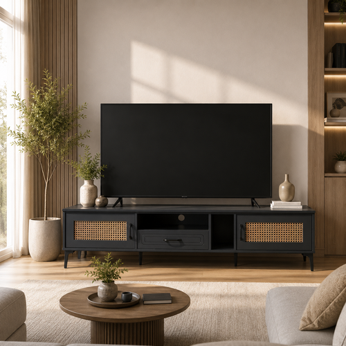 طاوله بلازمه ماليزي 200سم TV-040 DARK GREY
