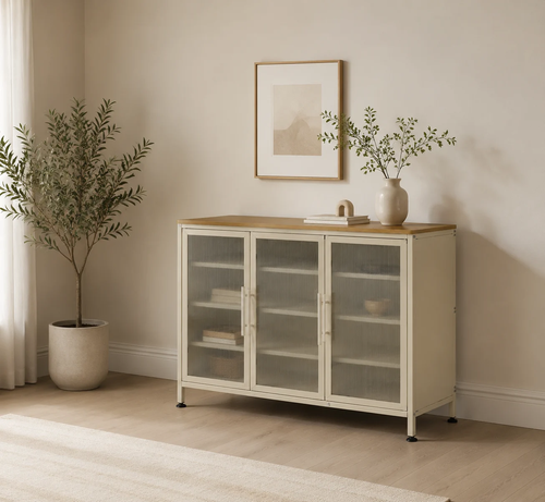 خزانة متعدد الاستخدام مقاس 105*80 BF-07 WOOD