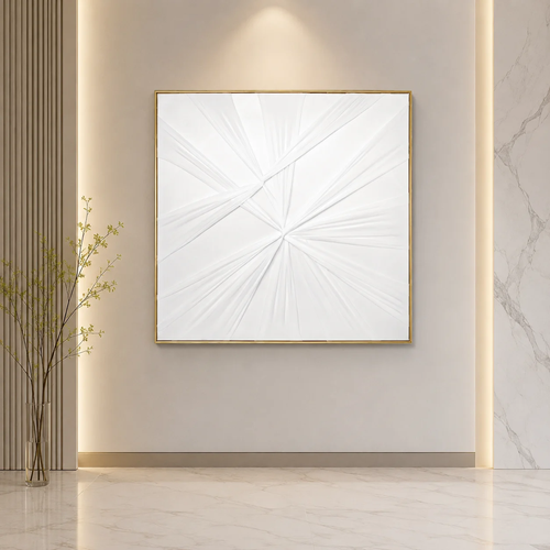 لوحات جدارية اطار ذهبي 80*80 SHW-420