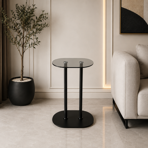 طاولة خدمة مفرد OG-15 GREY&BLACK