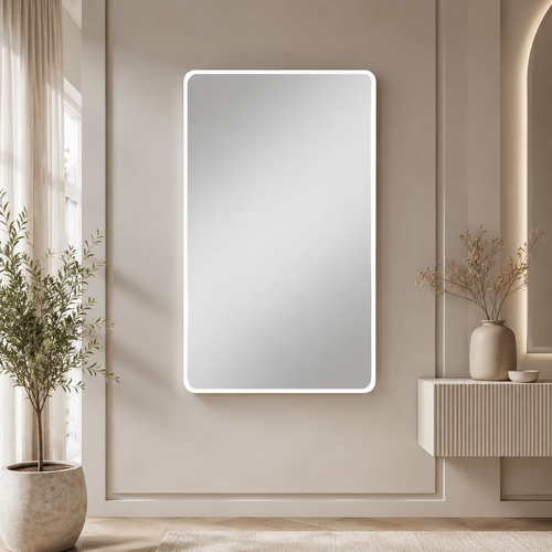 مراية A-888 WHITE 70*140