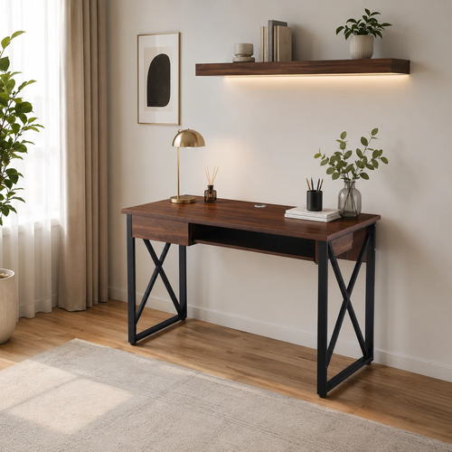 مكتب مقاس 120 سم OT-50 BROWN