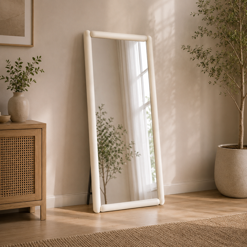 مرايا استاند 180*80 M17 OFF-WHITE