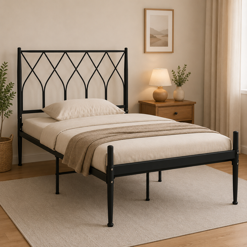 سرير مقاس 190*90 3825 BLACK