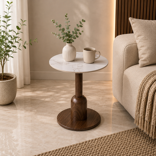 طاولة خدمة سيراميك مفرد B1043S WOOD