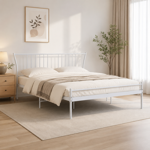 سرير مقاس 180*200 3827 WHITE