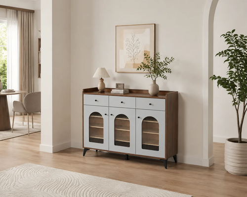 دولاب متعدد الاغراض مقاس 120 سم BF-04 BROWN