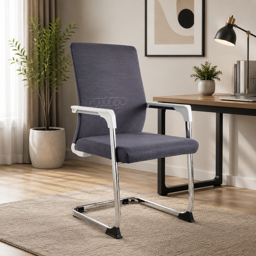 كرسي انتظار  909 GREY WHITE