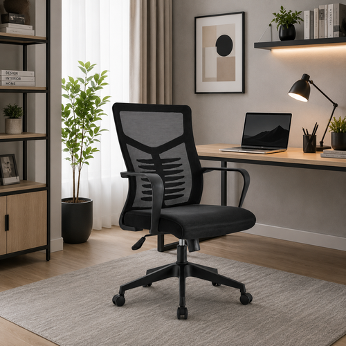 كرسي دوار 795 BLACK
