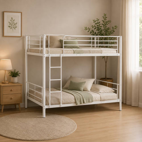سرير حديد دورين مقاس 190*90*153 WHITE 3918