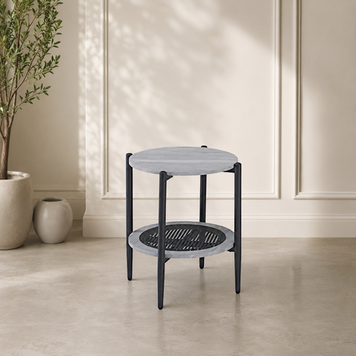 طاولة خدمة مفرد خشب C178S GREY45*45
