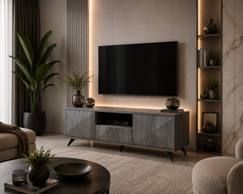 طاوله بلازمه ماليزي 140سم TV8-14 GREY