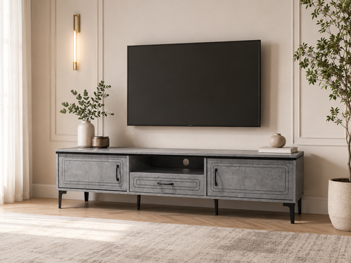 طاوله بلازمه ماليزي 180سم TV-031 GREY