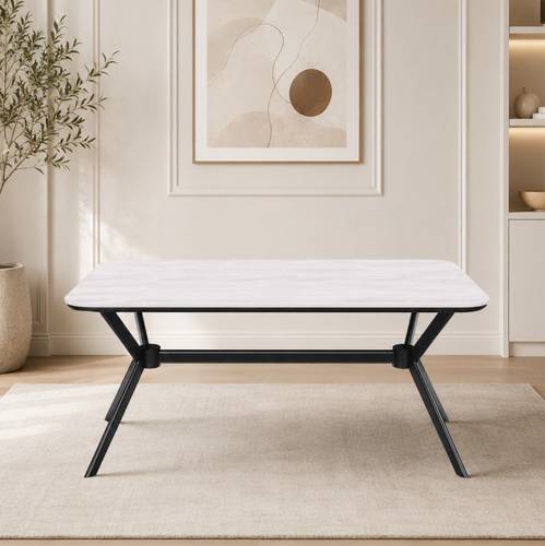 طاولة سيراميك مفرد 90*150 M-40 BLACK.G