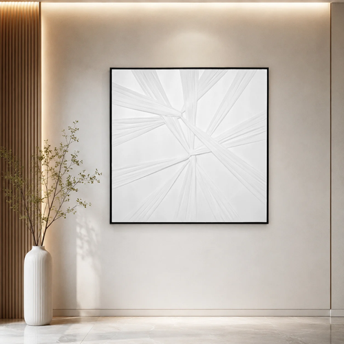 لوحات جدارية اطار اسود 100*100 SHW-422