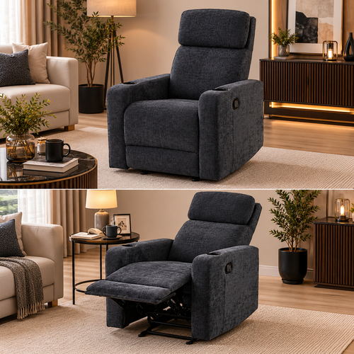 كرسي استرخاء هزاز ثابت SF-09 GREY