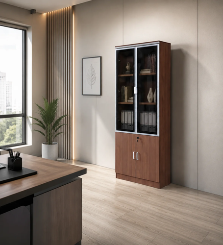 دولاب ملفات 2باب OW-110 LIGHT WALNUT(l.brown)