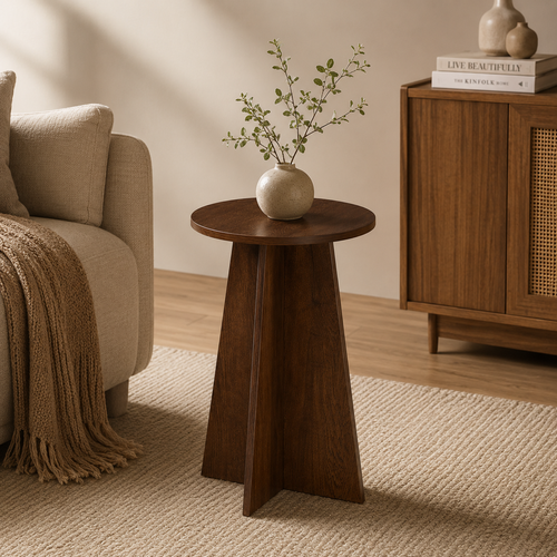 طاولة خدمة مفرد ST310 BROWN 40*40*60