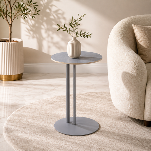 طاولة خدمة سيراميك مفرد S05 L.GREY