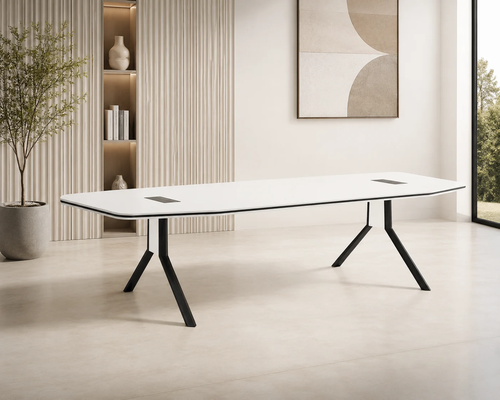 طاولة اجتماع مقاس 100*200 OT-14 W.GREY