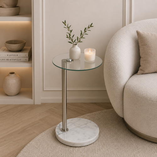 طاولة خدمة مفرد OG-02 SILVER