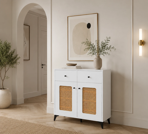 دولاب متعدد الاغراض مقاس 80 سم SC-033 WHITE