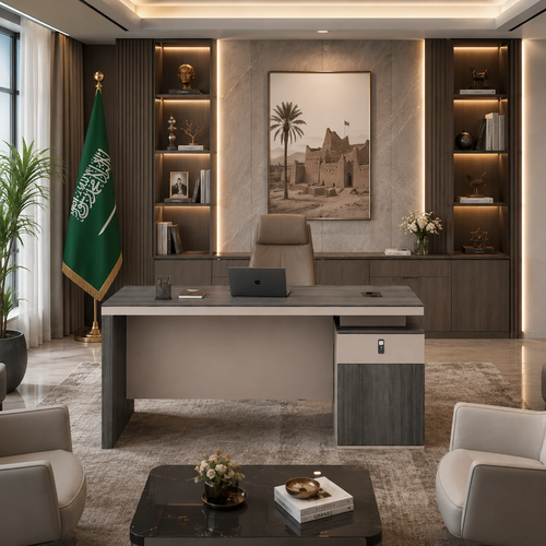 مكتب مقاس 1.60 OT-1603 DARK BEAUTY