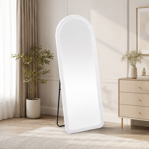 مراية ستاند  70*170 M16 WHITE