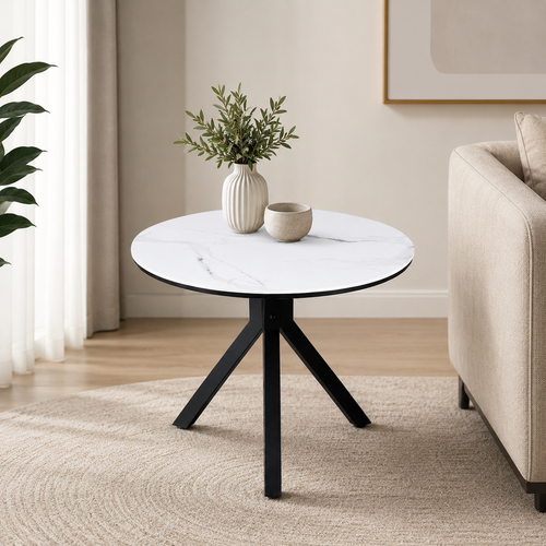 طاوله كافيه دائري SHT-230 WHITE 60*60
