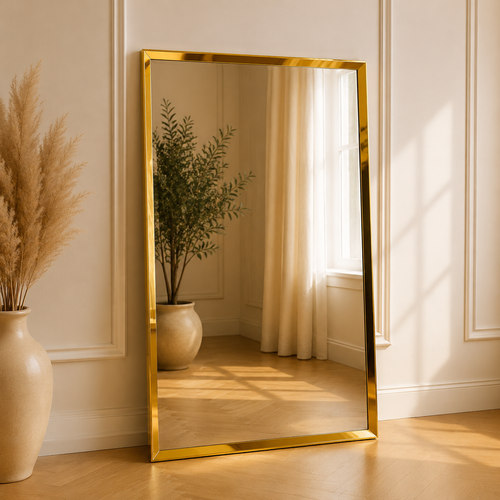 مراية AM-S608 GOLD 140*70