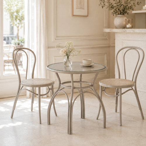 طاولة كافية مقاس دائري 60*60 C77 BEIGE