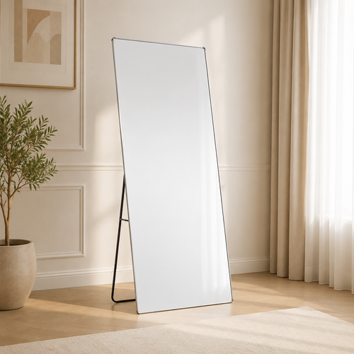 مرايا استاند 180*80 M35 SILVER