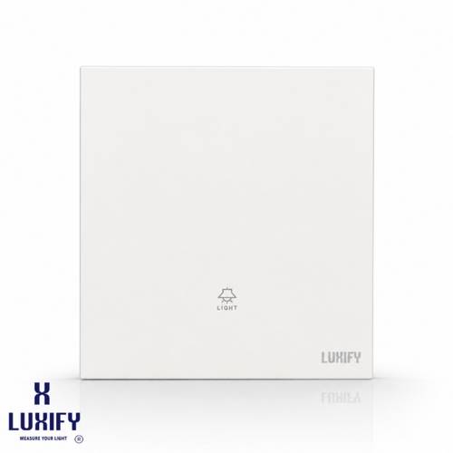1-Gang Smart Switch White LUXIFY | WiFi Smart Wall Switch