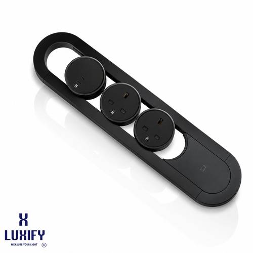 باكيج تراك سوكيت مجوف اسود 40 سم  LUXIFY