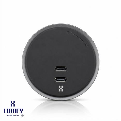 فيش مسطرة مجوف اسود مدور LUXIFY 2TYPE C 