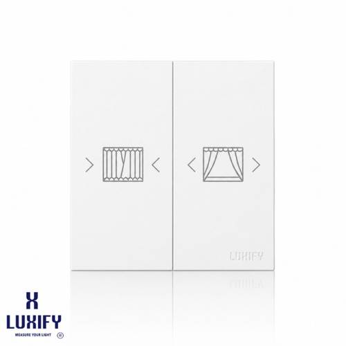 Curtain Switch Slim White LUXIFY