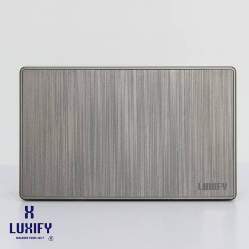 Blank Plate 7*14 Silver LUXIFY