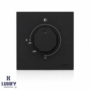Dimmer Switch 500W Slim Black LUXIFY