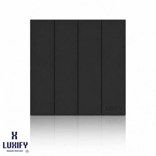 Gang Switch Slim Black LUXIFY