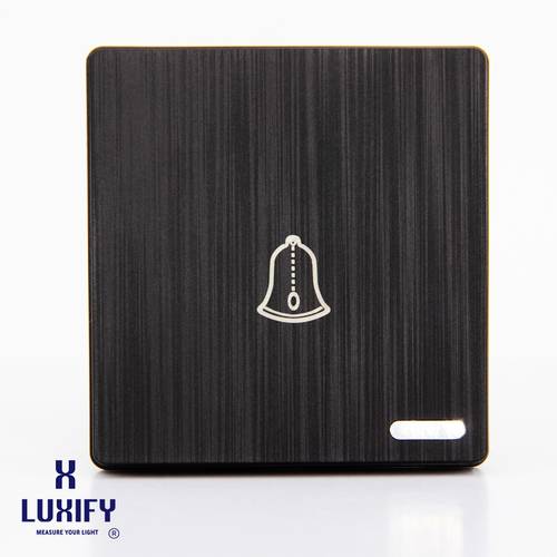  Doorbell Switch Black LUXIFY