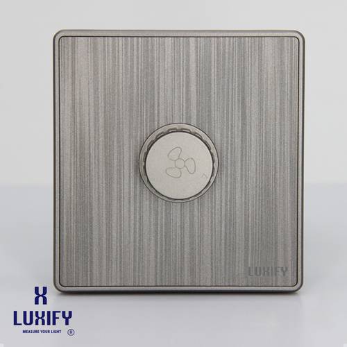 Fan Dimmer 250W Silver LUXIFY