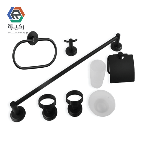 طقم اكسسوار اسود ORISA 663