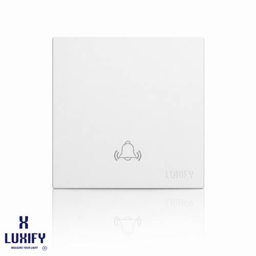 Doorbell Switch Slim White LUXIFY
