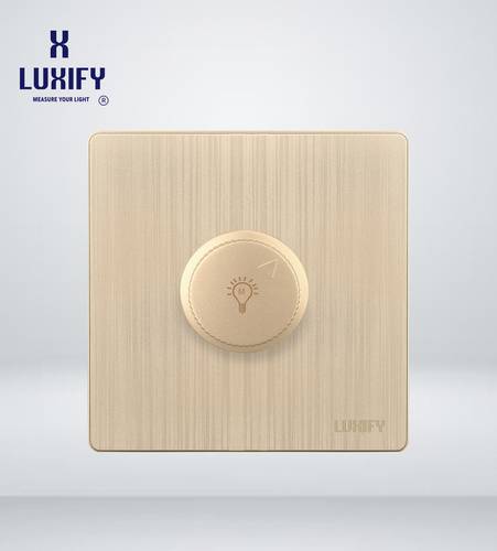 Light Dimmer 1000W Gold LUXIFY