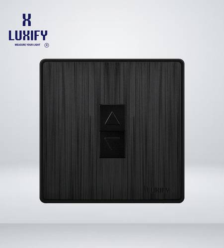 Curtain Switch Black LUXIFY