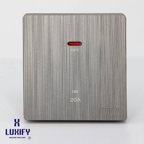 مفتاح سخان ٢٠ امبير كبير LUXIFY سلفر 
