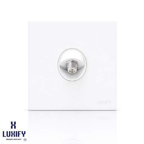 LUXIFY TV Socket Slim – White