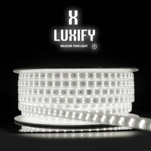 لي زينة خطين ابيض 50 متر بتصميم  LENS | LUXIFY