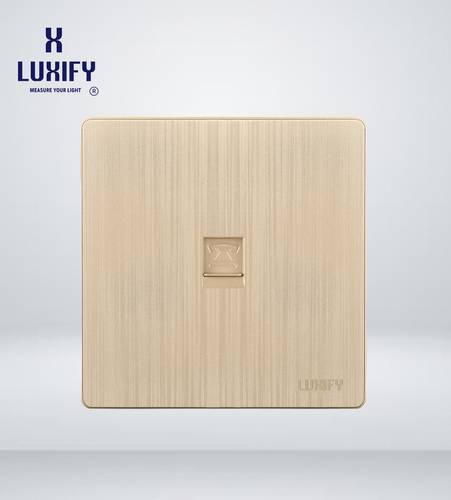 Telephone Switch Gold LUXIFY